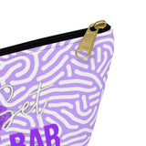 FS Purple Makeup Pouch| Makeup Brush Case| Makeup Bag| Pencil Case