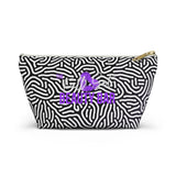 FS Black Pouch Makeup Pouch| Makeup Brush Case| Makeup Bag| Pencil Case
