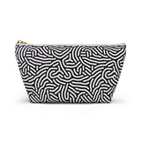 FS Black Pouch Makeup Pouch| Makeup Brush Case| Makeup Bag| Pencil Case