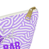 FS Purple Makeup Pouch| Makeup Brush Case| Makeup Bag| Pencil Case