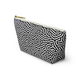 FS Black Pouch Makeup Pouch| Makeup Brush Case| Makeup Bag| Pencil Case