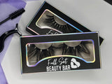 “Raq” | Faux 25mm Mink Lashes | False Eyelashes | Super Long Wispy Lashes