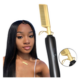 Hot Comb Hair Straightener Heat Comb