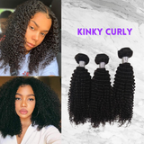 Kinky Curly Hair Bundles Human Weaves Virgin Kinky Curly Brazilian Hair 1 Bundle