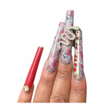 Venom | 10 pc Extendo Bling Press On Nails (S/M Size)