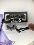 “Raq” | Faux 25mm Mink Lashes | False Eyelashes | Super Long Wispy Lashes