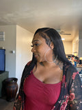 13x4 Lace Front Wig Pre-Plucked Natural Hairline 100% Straight Human Virgin Hair Lace Front Wigs