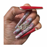 Venom | 10 pc Extendo Bling Press On Nails (S/M Size)