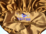 Honey Gold Satin Bonnet